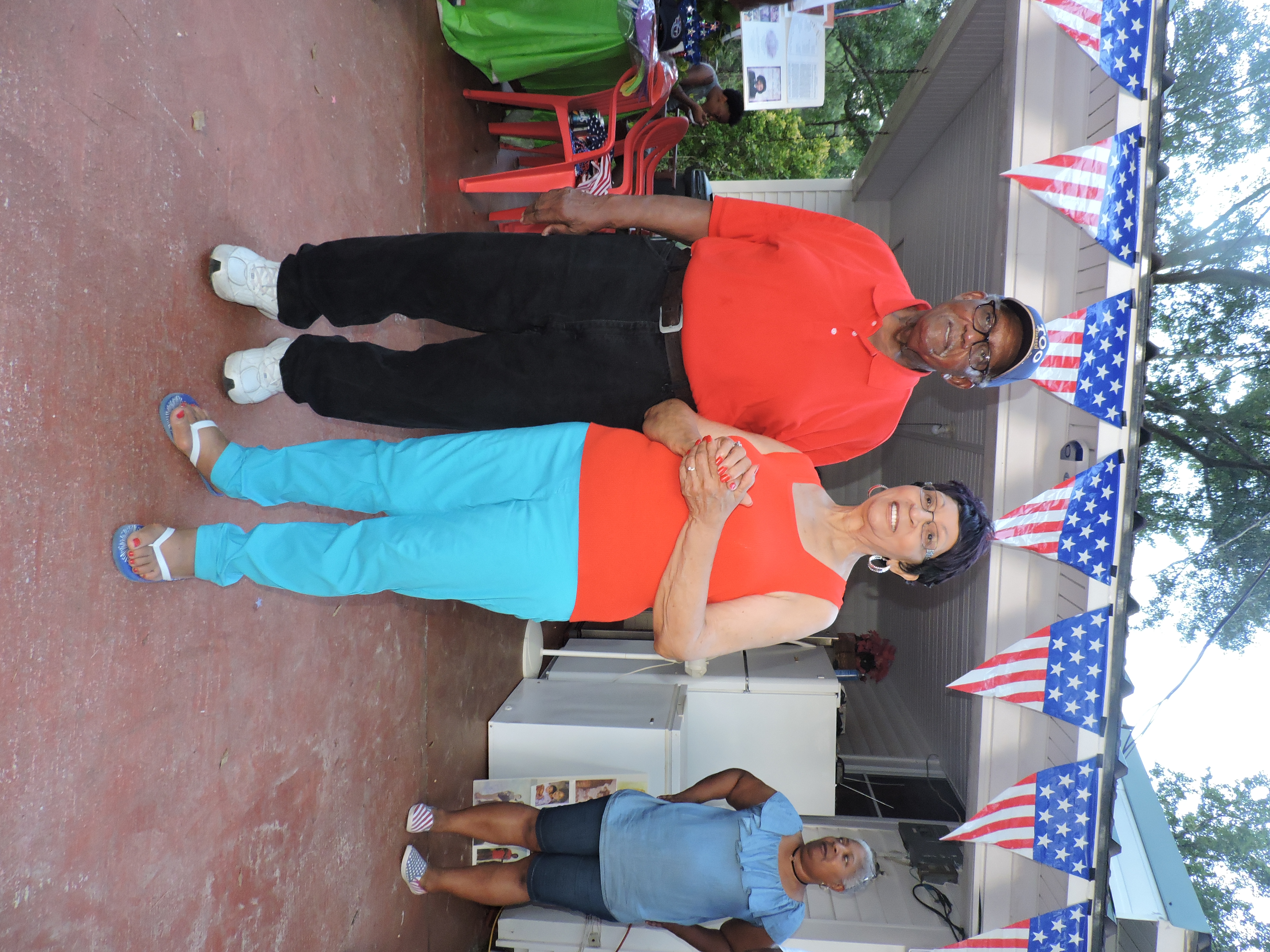 The Host and Hostess Group Photo